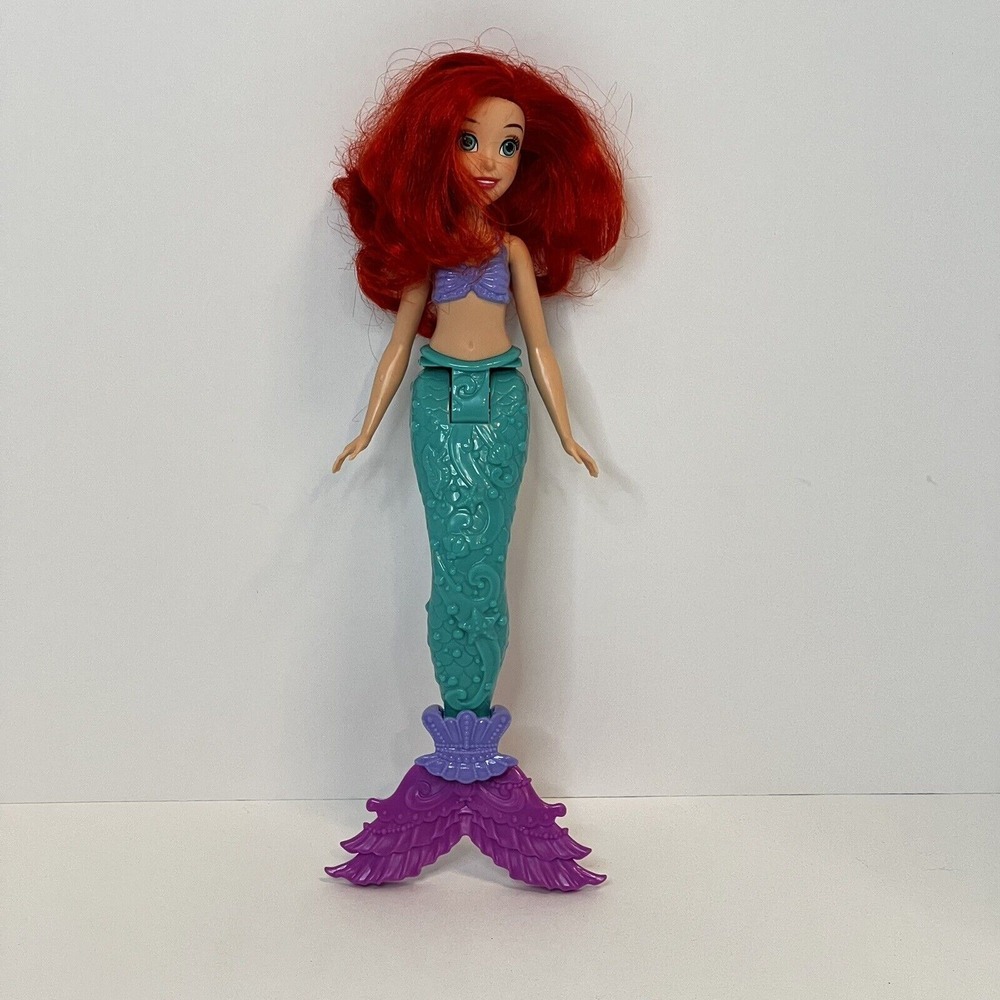 Disney Princess Ariel Mermaid Doll Hasbro E1699 Red Hair Teal‎ 11.5 inch 2016